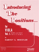 Introducing The Positions Volume 1 by Whistler Harvey for Viola Method (Vol 1)