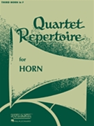 Quartet Repertoire for French Horn by Various - Voxman and Hervig - for French Horn 3
