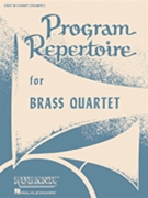 Program Repertoire For Brass Quartet for Trumpet 1 (Part 1)