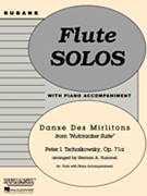 Danse Des Mirlitons From The Nutcracker by Tchaikovsky Pyotr Ilyich for Flute and Piano
