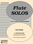 First Waltz by Gretchaninov Alexander - Voxman Himie - for