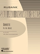 Gavotte by Gossec Francois-Joseph - Voxman Himie - for Flute and Piano