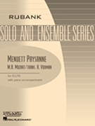 Menuett Paysanne by Mozart Wolfgang Amadeus - Voxman Himie - for Flute and Piano
