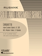 Larghetto From Clarinet Quintet K581 by Mozart Wolfgang Amadeus - Voxman Himie - for Clarinet Solo