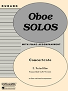 Concertante by Paladilhe Emile - Voxman Himie - for Oboe and Piano