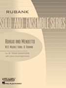 Adagio & Menuetto by Mozart Wolfgang Amadeus - Voxman Himie - for Tenor Saxophone and Piano