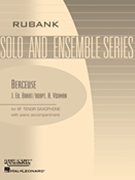 Berceuse by Barat Jacques Edouard - Voxman Himie - for Tenor Saxophone and Piano