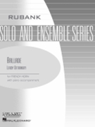 Ballade by Ostransky Leroy for French Horn and Piano