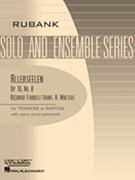 Allerseelen (Op. 10 No. 8) by Strauss Richard - Walters Harold - for Tbn and Piano