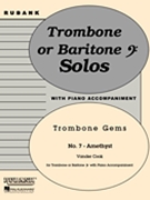 Amethyst by VanderCook H A for Trombone and Piano