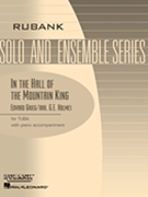 In The Hall Of The Mountain King by Grieg Edvard - Holmes G E - for Tuba and Piano