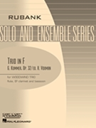 Trio In F Opus 32 by Kummer Gaspard - Voxman Himie - for Woodwind Trio