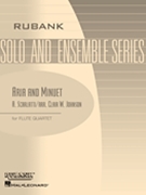 Aira & Minuet by Scarlatti Alessandro - Johnson - Johnson C for Flute Quartet