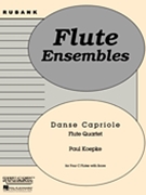 Danse Capriole by Koepke Paul for Flute Quartet