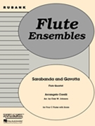 Sarabanda & Gavotta by Corelli Arcangelo - Johnson - for Flute Quartet