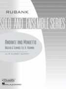 Andante & Minuetto by Bochsa and Schmidt - Voxman Himie - for Bb Clarinet Quartet