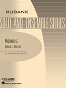 Moonrise by Walters Harold for Saxophone Sextet