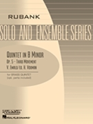 Quintet In B Minor Opus 5 3rd Movement by Ewald Victor - Voxman Himie - for Brass Quintet