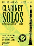 Rubank Book Of Clarinet Solos Int Level by Various for Bb Clarinet and Piano (With Audio Access)