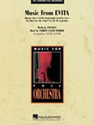 Evita Music From by Lloyd Webber Andrew - Custer Calvin - for Full Orchestra