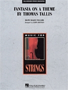 Fantasia On A Theme By Thomas Tallis by Vaughan Williams Ralph - Hoffman Jamin - for String Orchestra