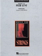 Peer Gynt Highlights by Grieg Edvard - Hoffman Jamin - for String Orchestra