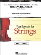 Incredibles by Giacchino Michael - Moss John - for String Orchestra