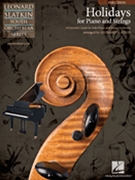 Holidays For Piano & Strings by Christmas Carols - Slatkin Leonard - for Percussion