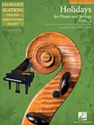 Holidays For Piano & Strings Volume 2 by Christmas Carols - Slatkin Leonard - for Violin 3