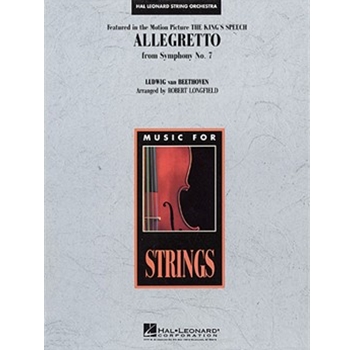 Allegretto Fr Symphony #7 by Beethoven Ludwig van - Longfield Robert - for Full Score