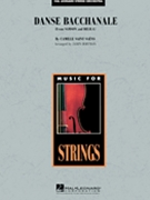Danse Bacchanale by Saint-Saens Camille - Hoffman Jamin - for String Orchestra