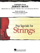 Jersey Boys by Various - Kazik James - for String Orchestra