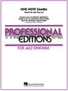 One Note Samba by Jobim Antonio Carlos - Tomaro Mike - for Jazz Ensemble
