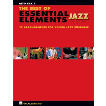 Best Of Essential Elements For Jazz Ens by Steinel and Sweeney for Value Pak