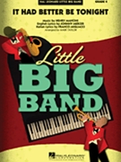 It Had Better Be Tonight by Mercer Johnny - Taylor Mark - Michael Buble for Score and Parts