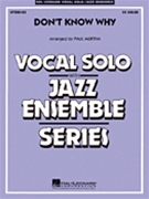 Don't Know Why by Harris Jesse - Murtha Paul - Norah Jones for Big Band with Vocal