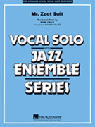 Mr Zoot Suit by Cally Mark - Holmes Roger - for Big Band with Vocal