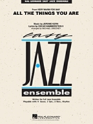 All The Things You Are by Kern Jerome - Sweeney Michael - for Jazz Ensemble