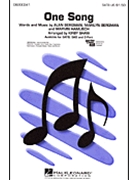 One Song by Hamlisch Marvin - Shaw Kirby - for SATB