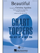 Beautiful by Aguilera Christina - Huff Mac - Christina Aguilera for SATB
