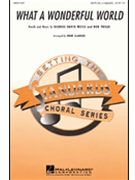 What A Wonderful World by - Clausen Rene - for SATB