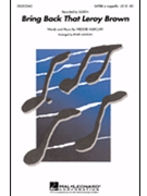 Bring Back That Leroy Brown by Freddie Mercury - Lawson Philip - Queen for SATB a cappella (Satbb)