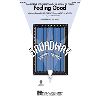 Feeling Good by Bricusse Leslie - Billingsley Alan - Michael Buble for SATB