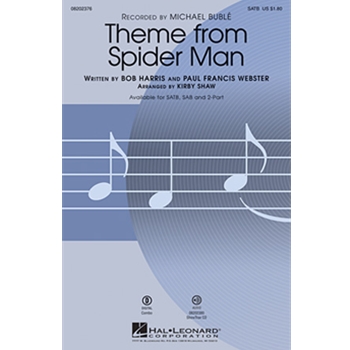 Spider Man (Theme) by - Shaw Kirby - Michael Buble for SAB