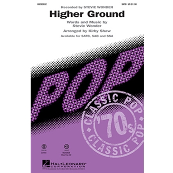 Higher Ground by - Shaw Kirby - Stevie Wonder for SATB