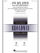 On My Own by Nunn Trevor - Lojeski Ed - for SATB