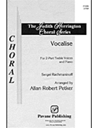 Vocalise by Rachmaninoff Sergei - Petker Allan Robert - for 2-Part