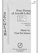 4 Poems Of Arnold Lobel by Nelson Vern - Treble - for 3-Part