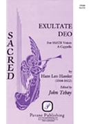 Exultate Deo by Hassler Hans Leo - Tebay John - for SSATB