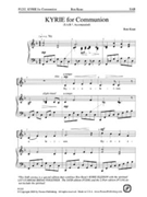 Kyrie For Communion by Kean Ron for SAB and Piano